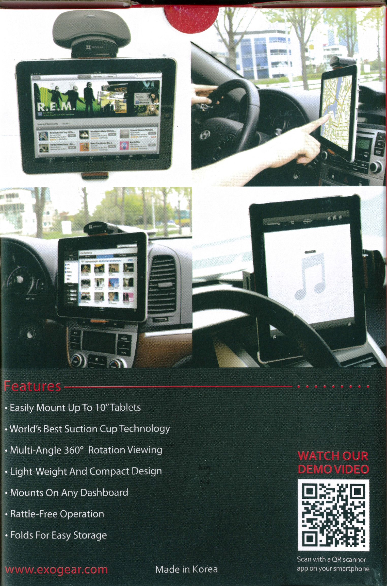 Tablet nuvision kits memo mount dash note car 8 for a916 lollipop
